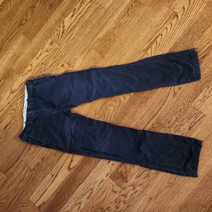 Abercrombie kids navy pants size 12 slim